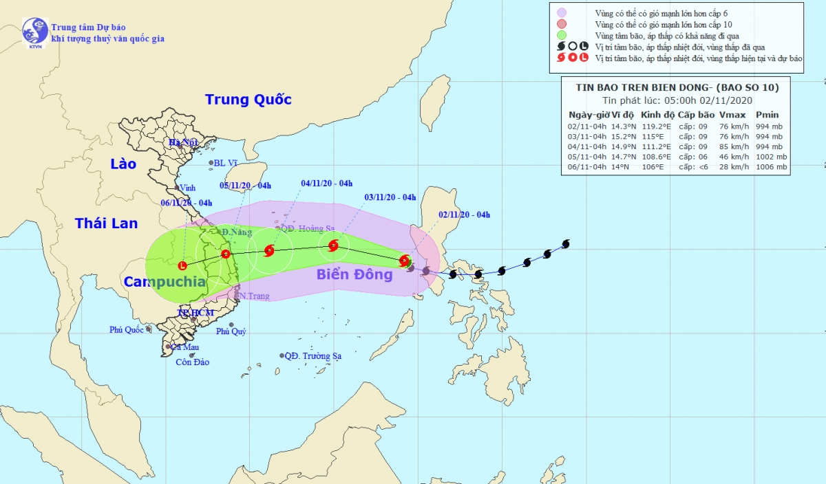 Goni enters East Sea, becoming 10th typhoon to hit Vietnam
